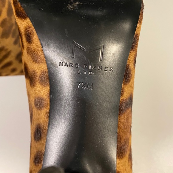 March fisher leopard print booties - Picture 3 of 7